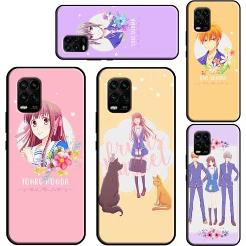 Fruits Basket Anime Case For Xiaomi Mi 11 Lite Ultra 9T 10T Pro Mi Note 10 Lite POCO F3 M3 X3 Pro TPU Cover