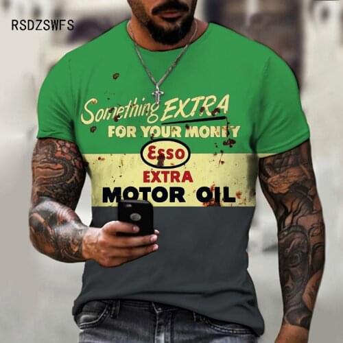 Trendy Print Letter Tee Shirt Men T-Shirts Tops T Shirt For Men Clothes Summer Casual Short Sleeve Tshirt Fashion Streetwear