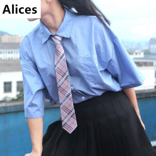 Short Korean Version Japanese Academy Style Girls Boys Tie Polyester Zipper Free Knotted Lazy 6cm Tie Men Arrow Tie