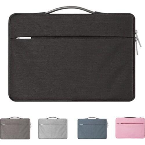 New Waterproof Scratch-Resistant Laptop Bag 12 13 14 15.6 inch Notebook HandBag Carry Case For 13.3 Macbook Women Men Briefcase