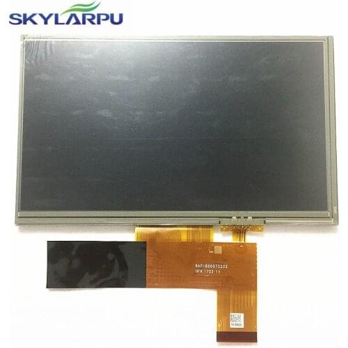Original 7.0" inch TFT LCD screen for ZJ070NA-03C GPS LCD display screen pane with Touch screen digitizer Repair replacement