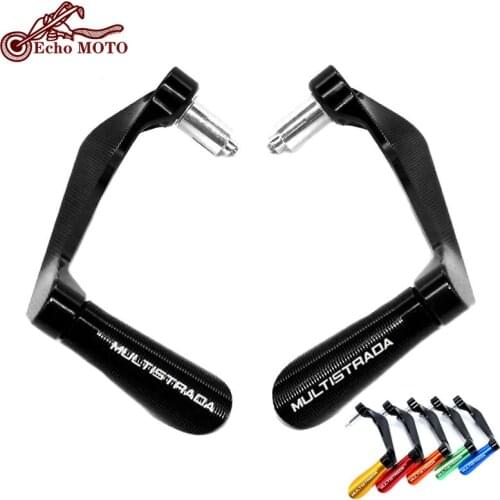 For Ducati Multistrada 950 1100 1200 1200S 1200GT 1260 7/8" 22mm Handlebar Grips Guard Brake Clutch Levers Guard Protector