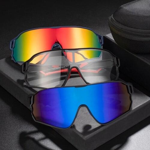 ROCKBROS Sports Sunglasses Men Women Cycling Glasses Polarized/Photochromic Bicycle Sunglasses Bike Eyewear gafas MTB Glasses