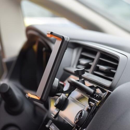 Universal 360 Degree Rotation Car CD Slot Mount Holder Stand For Phone Tablet