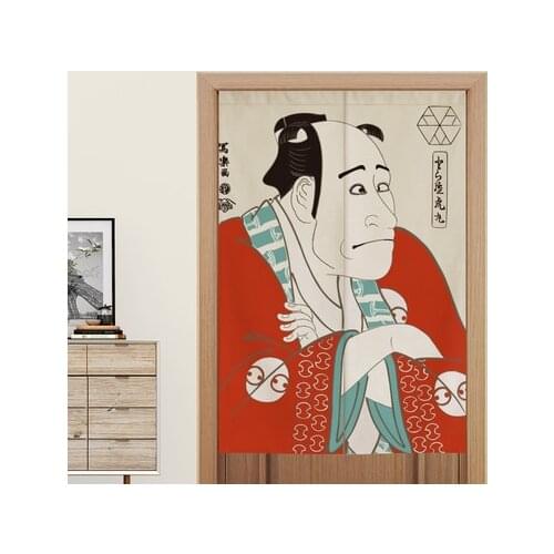 Japanese style Fabric curtain kitchen bedroom fitting room toilet door livingroom hotel cafe screen partition Noren