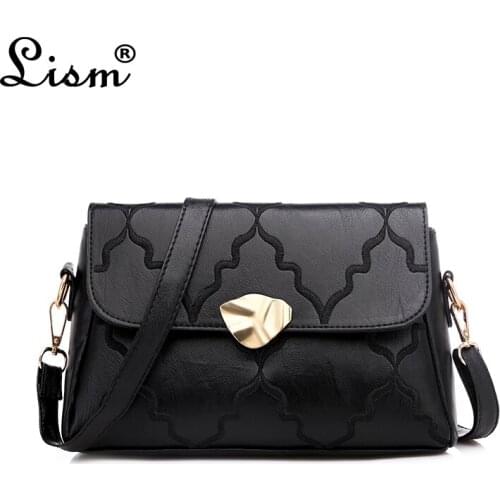 Womens bag 2019 new small bag wild casual shoulder bag fashion Messenger bag brand designer design embossed small square bag