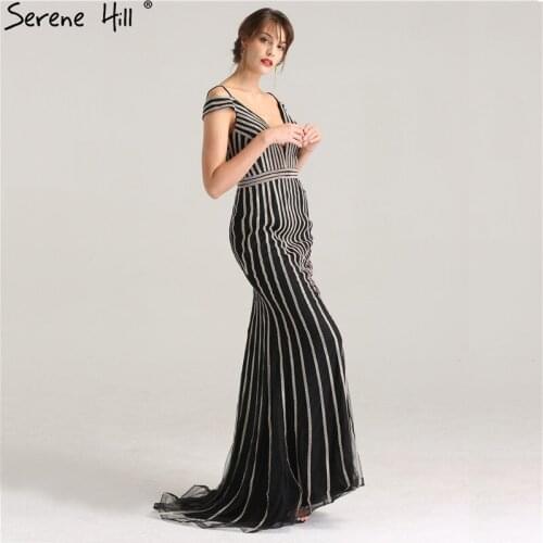 Sexy Deep V-neck Backless Mermaid Long Evening Dresses 2020 New Design Formal Dress Party Robe De Soiree Real Photo BLA6208