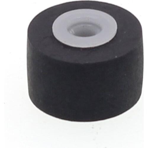 2pcs 10.5mmx7.2x2mm car retractor press belt pulley deck audio pressure recorder press cassette deck pinch roller tape Card Seat