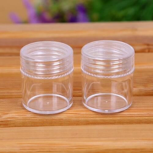 30/60 Bottles Transparent Container Case 5D Diamond Painting Accessories Diamond Embroidery Beads Storage Box Organizer Tools