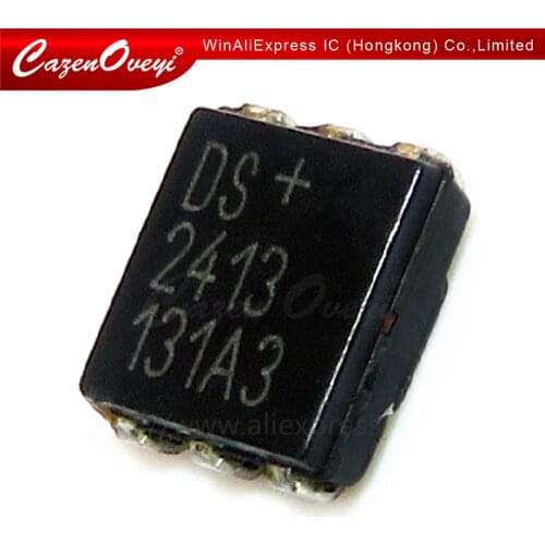 5pcs/lot DS2413P+ DS2413 (3A 2100H) 1-Wire Dual Channel Addressable Switch TSOC-6pin SOJ6 In Stock