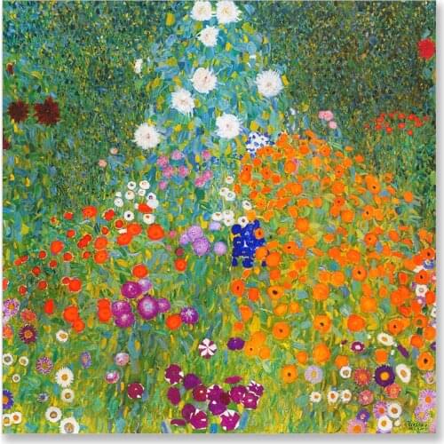 Diamond Painting Cottage Garden Diamond Inlaid Diamond Mosaic Full Diamond Embroidery Cross Stitch Kits Home Decoration Klimt