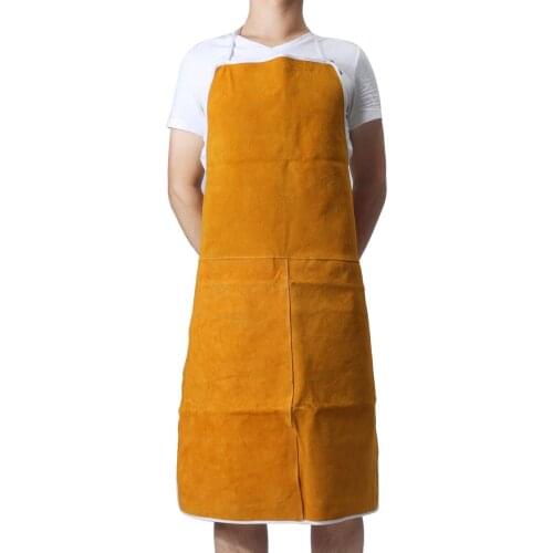 BMBY-Cowhide Welding Welders Aprons Work Safety Workwear Glaziers Blacksmith NEW