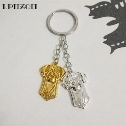 Dropship Hot Fashion Dog Key Chain Doberman Pinscher Cute Trendy Bag Charm Pendant For Women Men Girls Gift Keyring Jewelry