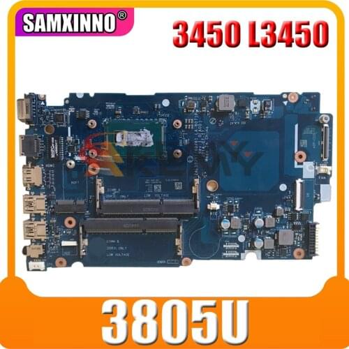 For DELL Latitude 3450 L3450 Pentium 3805U Laptop Motherboard CN-019J9G 019J9G ZAL50 LA-B071P Notebook Mainboard SR210 DDR3