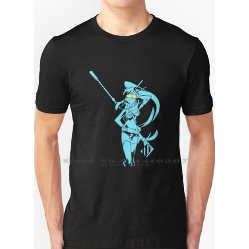 Ttgl Yoko Blue T Shirt 100% Pure Cotton Ttgl Tengen Toppa Gurren Lagann Yoko Blue