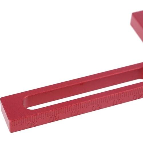 Carpenter L-Square Minisquare Mini Clamping Squares Aluminum 100mm High Precision Measurement Tools