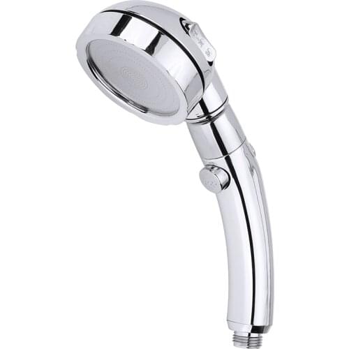 3-in-1 High Pressure Showerhead Home Handheld Shower Spray Water Saving Shower Head with ON/Off Switch Bathroom Fixture