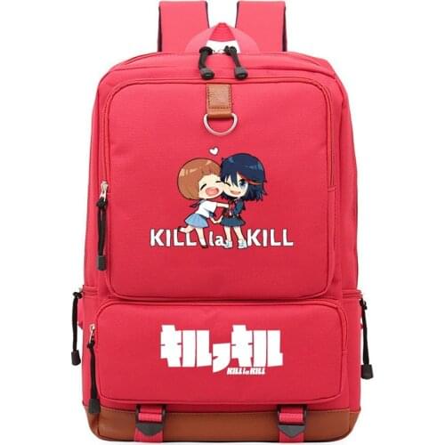Hot Sale Fashion KILL la KILL Unisex Teenager School Bag Book Laptop Travel Backpack Mochila Shoulders Bag