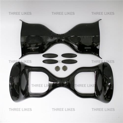 New 2 Wheels Mini Self Balancing Electric Scooter Outer Shell Sets Replacement Case Cover Kit for 10 Inches Hoverboard, Black