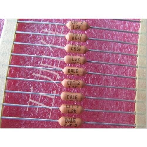 Original New 100% CPF-2 1.2K 2W 1% CPF21K2000FKRE6 metal film resistor (Inductor)