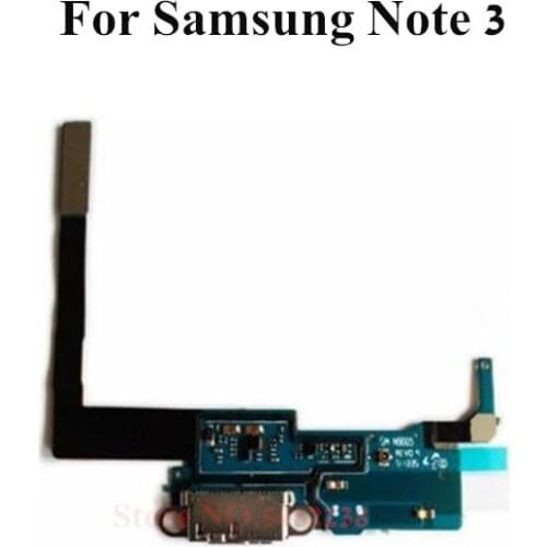 Original USB Charging Dock Port Flex cable For Samsung Note3 N9005 N9006 Charger plug board With Microphone Replacement parts