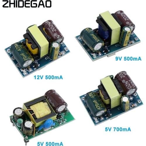AC-DC 5V 700mA 12V 500mA 9V 500mA 3.5W Precision Buck Converter AC 220V to 5V DC step down Transformer power supply module