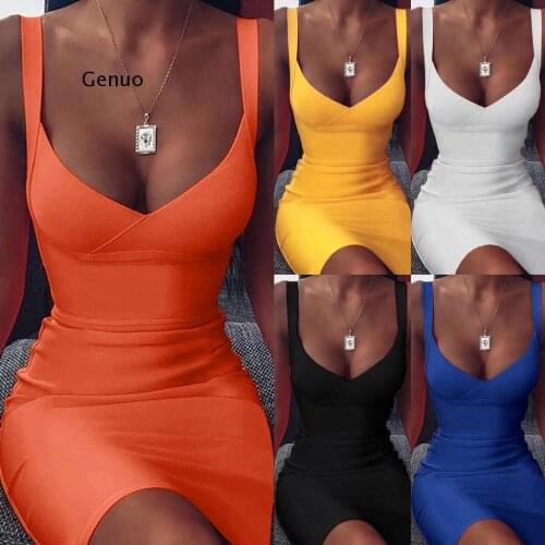 Robe femme Mini Summer Dress brandy Women Backless Club Party Sexy Dresses Plus Size bodycon Vestidos clothing drop shipping