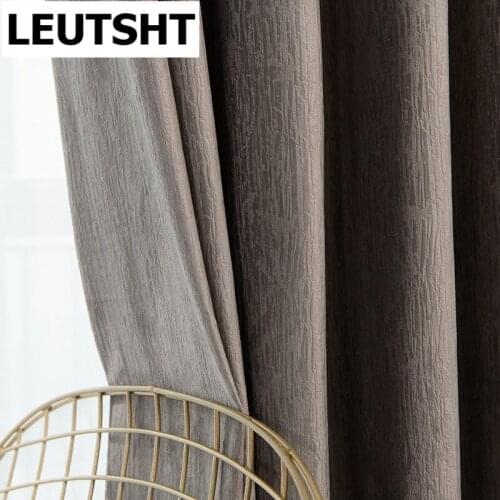 Reine Farbe Schattierung Blackout Fenster Vorhang Stoff Schattierung Fertig Wohnzimmer Schlafzimmer Vorhang