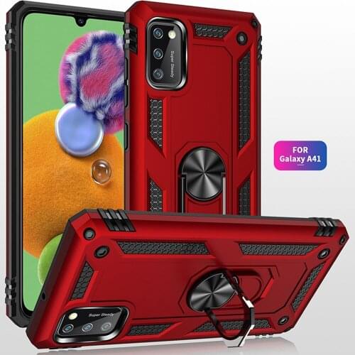 Sunjolly Case for Samsung Galaxy A41 EU Wallet Stand Flip PU Leather Phone Case Cover coque capa Case Cover