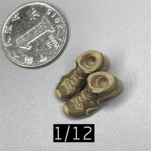 In Stock VERYCOOL 1/12th Soldier Palm Treasure Series MC Female Soldier Vera Solid Combat Shoes For 6 Inch Doll Accessories