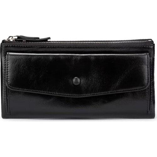 Women Wallets Leather Purse Long Wallet High Quality Female Clutch Zipper Wallets Big Capacity Purse cell Phone bag Pocket