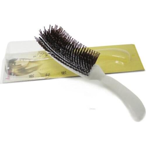 1pc S sharp Hair brush curl plastic hair comb salon barber DIY styling tools
