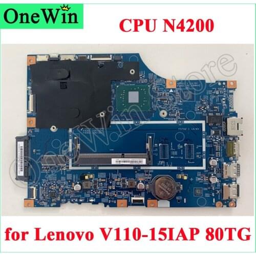 5B20M44694 5B20M44675 for V110-15IAP 80TG 100% Full Tested Original Lenovo Laptop Motherboard 448.08A03.0011 15270-1 CPU N4200