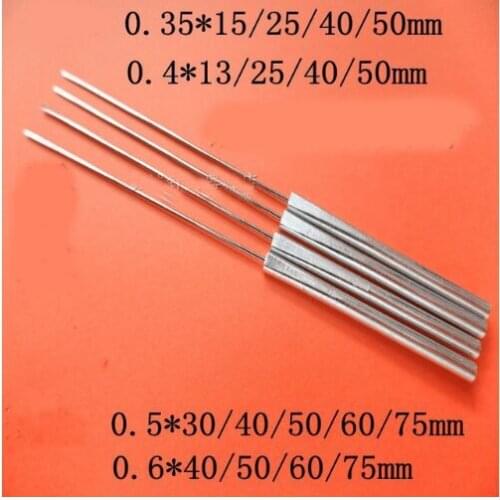 Free shipping EACU Disposable blade acupuncture needles flat edge massage needle aluminum handle blade needle