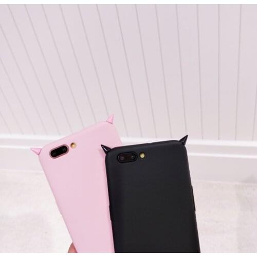 For Xiaomi Mi CC9 CC9E 8 SE 8 Lite 10 Cases 3D Luxury Devil Horns Cover for Redmi 9 9C 9A 7A 8A NOTE 7 8T 9S PRO Silicone Case