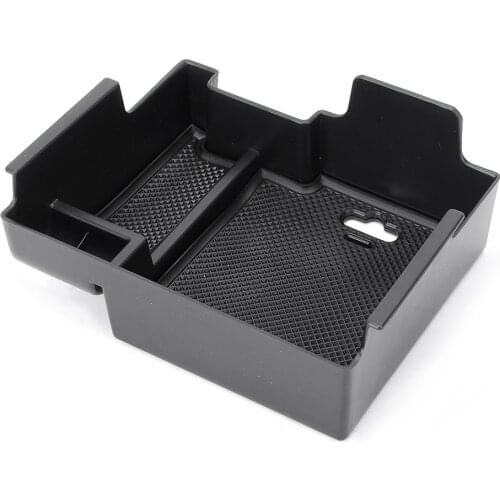 BLack Car Console Armrest Storage Bin Box Tray Container For Ford Explorer 2011 2012 2013 2014 2015 2016 2017