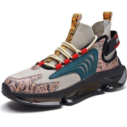 Fashion Men Sneakers Mesh Casual Shoes Lac-up Mens Shoes Lightweight Vulcanize Shoes Walking Sneakers Zapatillas Hombre Men Shoe