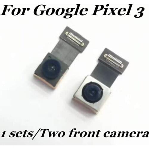 1 sets Original Tested Camera Module For Google Pixel 3 Front Camera High Quality Front Camera Module Flex Cable MIXUEWEIQI