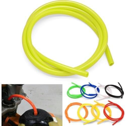 Motorcycle Hose 1Meter Petrol Fuel Line Hose Gas Oil Pipe Tube Rubber For Kawasaki KLX125 KLX250 KDX125 KDX250 klx 250 kdx 125