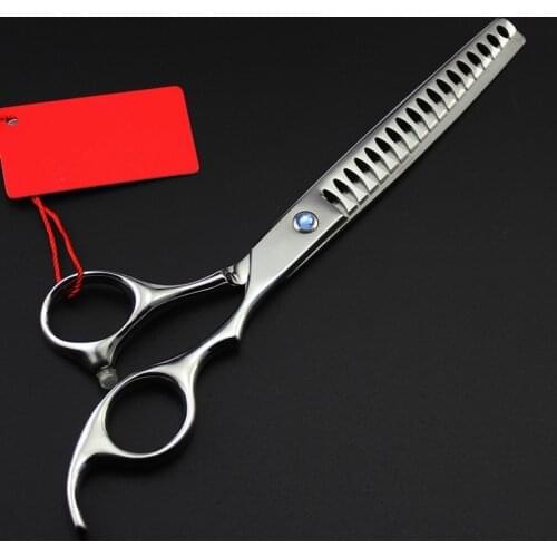 New Japan 440c 7 inch dog hair clipper pet hair scissors dog grooming shears scissor cat thinning barber hairdressing scissors