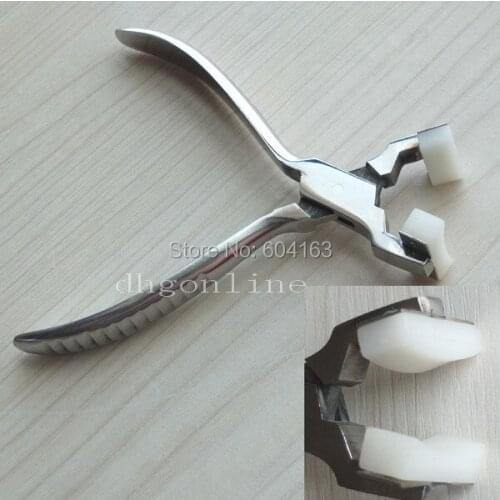 One Bracelet Jewelry Repair Tool Forming Spring Bending Nylon Jaws Ring Plier