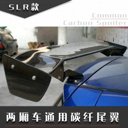 Fit for mazda 3 fit for FOCUS SWIFT SRL modified carbon fiber rear wing with rear spoiler wing