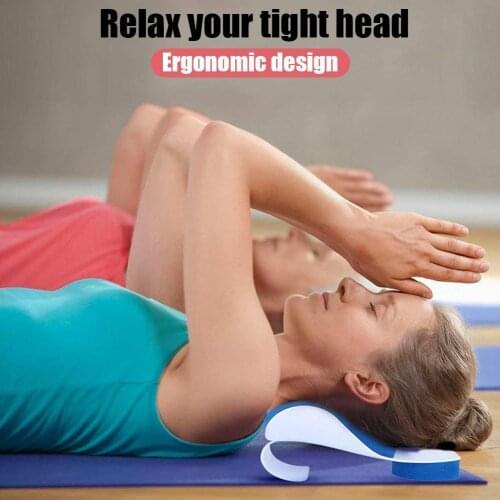 1pc Pain Relief Pillow Neck and Shoulder Muscle Relaxer Spine For Cervical Travel Alignment Neck Traction Support Device Pi F2P2