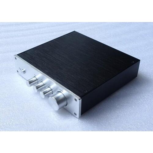 Pitch 24-24-35 Tone Chassis Power Amplifier Shell All Aluminum Chassis Amplifier Chassis House Enclosure DIY AMP BOX