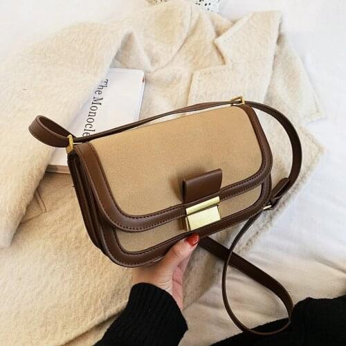Luxury Womens Bag Square Soft Leather Shoulder Bags Messenger Bag for Girls Sac A Main Female Handbag bolsa feminina