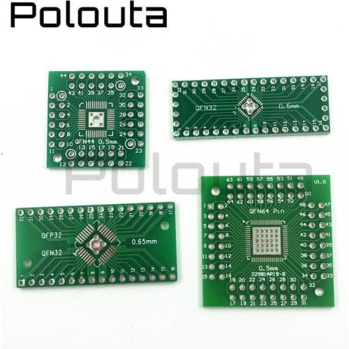 10Pcs Polouta Switchboard QFN56 Patch To Direct Dip Pcb Board Triac Circuit Board Breadboard Adapter Sot Copper Plate Prototype