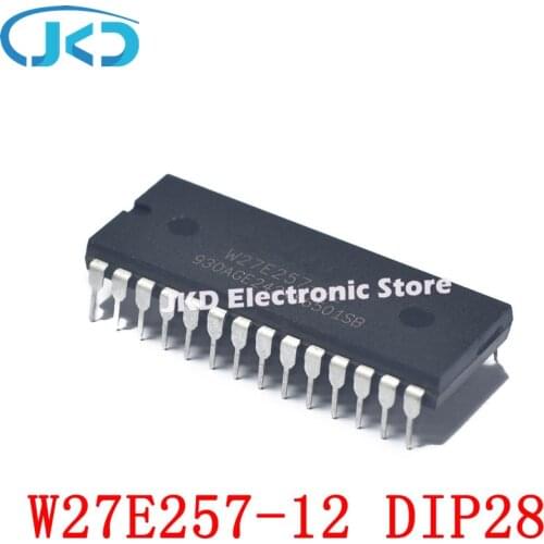 10pcs/lot W27E257-12 W27E257 DIP28
