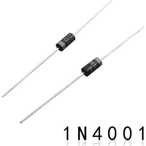 100pcs 1N4001 IN4001 Rectifier Diode 1A 50V DO-41