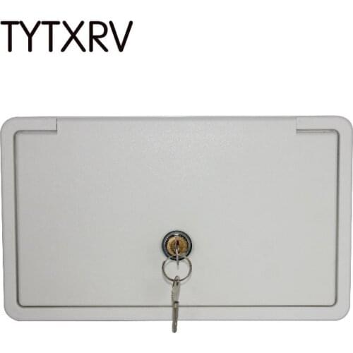 Camper Accessories Boat Motorhome Key Lock Multi-Purpose Cable Hatch White Caravan Accessories