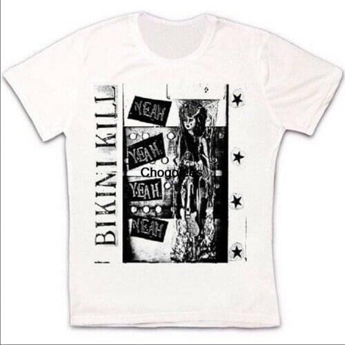 Bikini Kill Punk Rock Indie Yeah Yeah Retro Vintage Hipster Unisex T Shirt Music Indie Punk Rock Retro Cool Top Tee